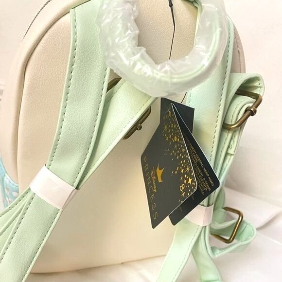 Disney Loungefly The Little Mermaid Shell Mini Backpack - Picture 2 of 13